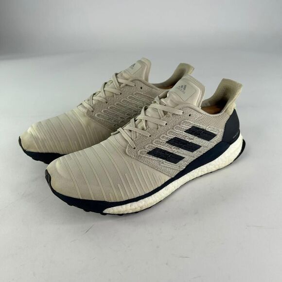 Adidas Solar Boost Raw White Gray Shoes US 12 Athletic Running Sneakers - Picture 9 of 15